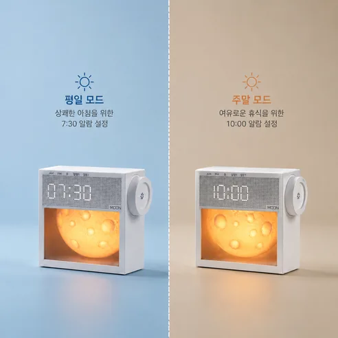 침실 무드등 추천 LED 수면등 밝기조절 타이머 기능 취침등 화이트 · 이미지 4