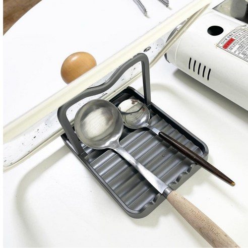 조리도구거치대 추천 냄비뚜껑받침대 국자거치대 알루미늄 미끄럼방지 싱크대정리