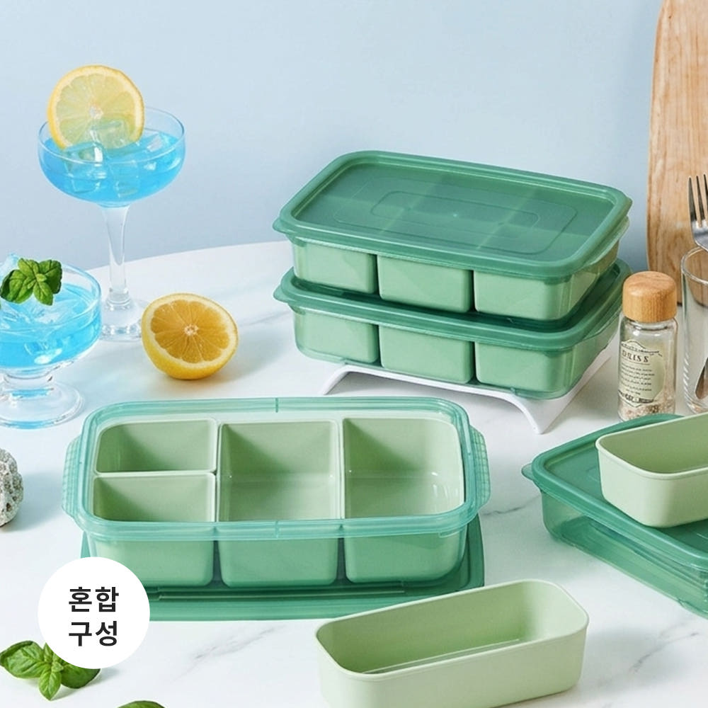 이유식 큐브 냉동실 정리, 세 번 실패하고 찾은 용기 · 이미지 1