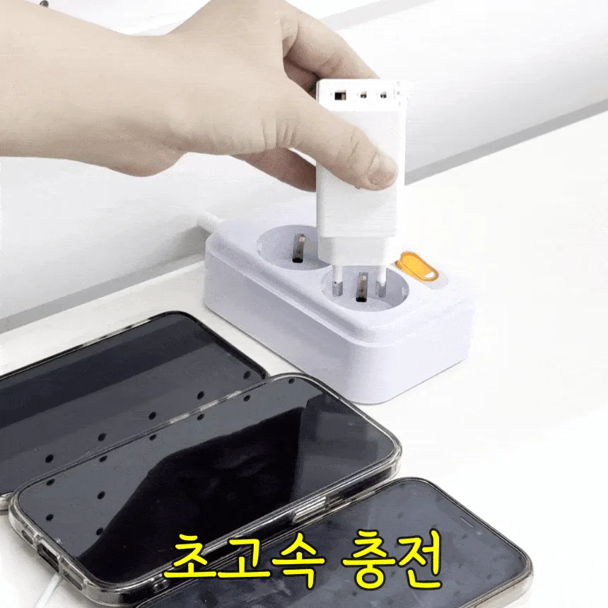 올지 65W 초고속 멀티 충전기 3포트 추천 USB-C PD QC 동시충전 콤팩트 · 이미지 7