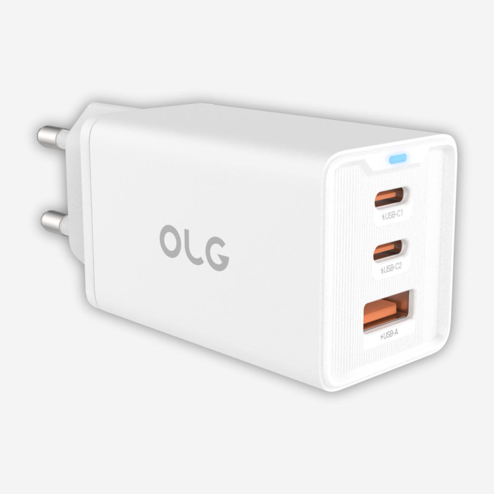 올지 65W 초고속 멀티 충전기 3포트 추천 USB-C PD QC 동시충전 콤팩트 · 이미지 2