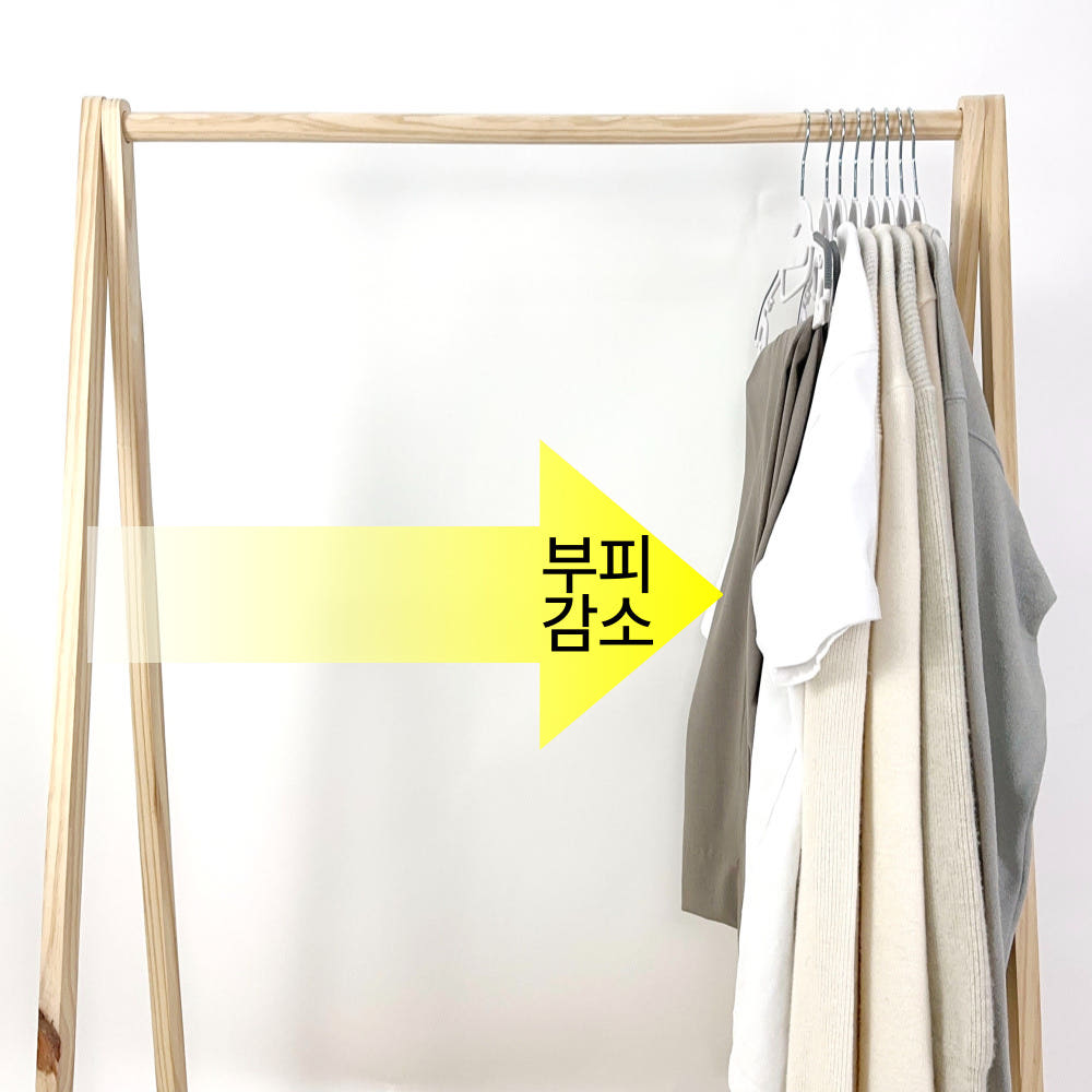 논슬립옷걸이 추천 어깨뿔방지 360도 회전 옷걸이 목늘어남 방지 100개 · 이미지 4