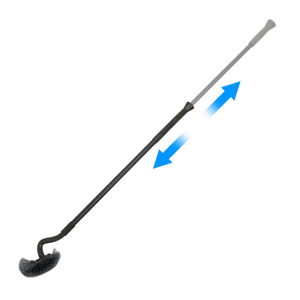 롱 변기솔 추천 길이조절 120cm 허리안아픈청소 강력브러쉬 변기청소 · 이미지 1