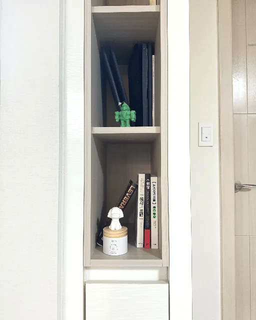무타공 부착식 슬라이딩 서랍 17x20cm 히든서랍 추천 초강력 접착식 반투명 수납함 · 이미지 5