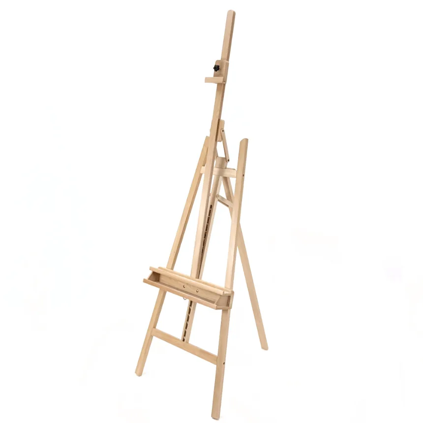 높이각도조절 이젤 추천 230cm 신축 원목 이젤 90도 각도조절 미술용품 · 이미지 6