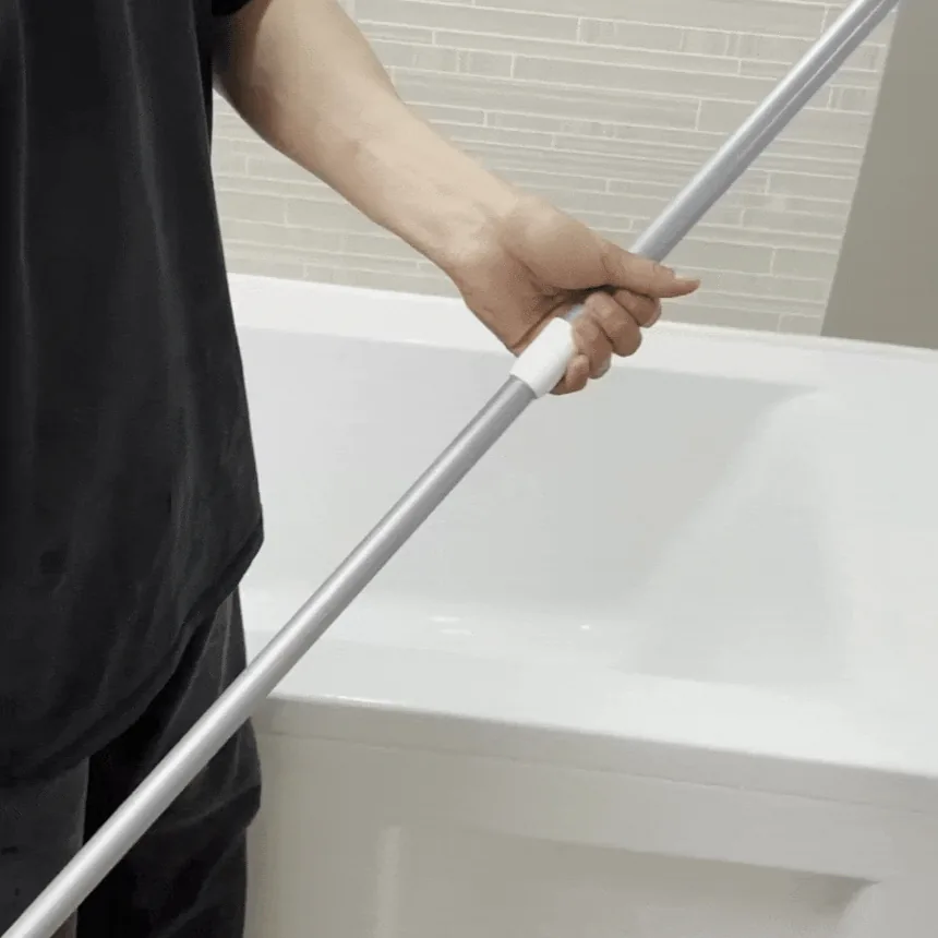 길이조절 청소솔 추천 127cm 욕실 타일 틈새 청소 브러쉬 스퀴즈 · 이미지 6