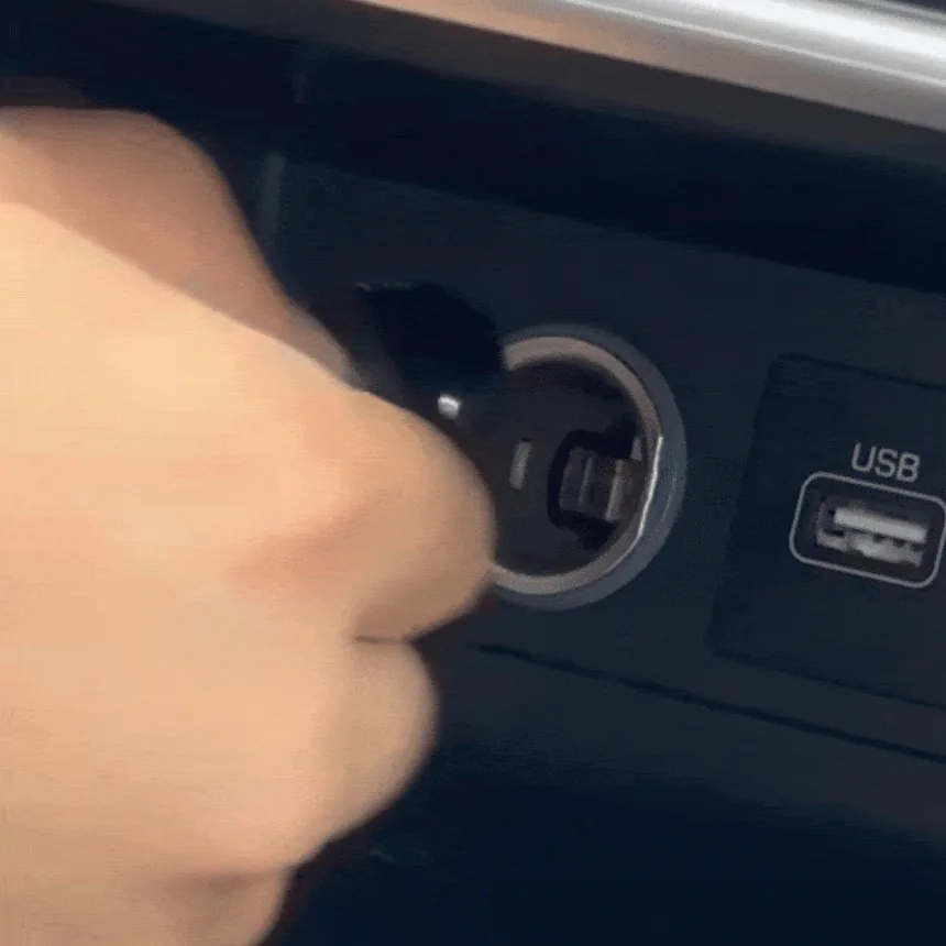 차량용 시거잭 충전기 100W 초고속 멀티소켓 USB 타입C 동시충전 매립형 · 이미지 7